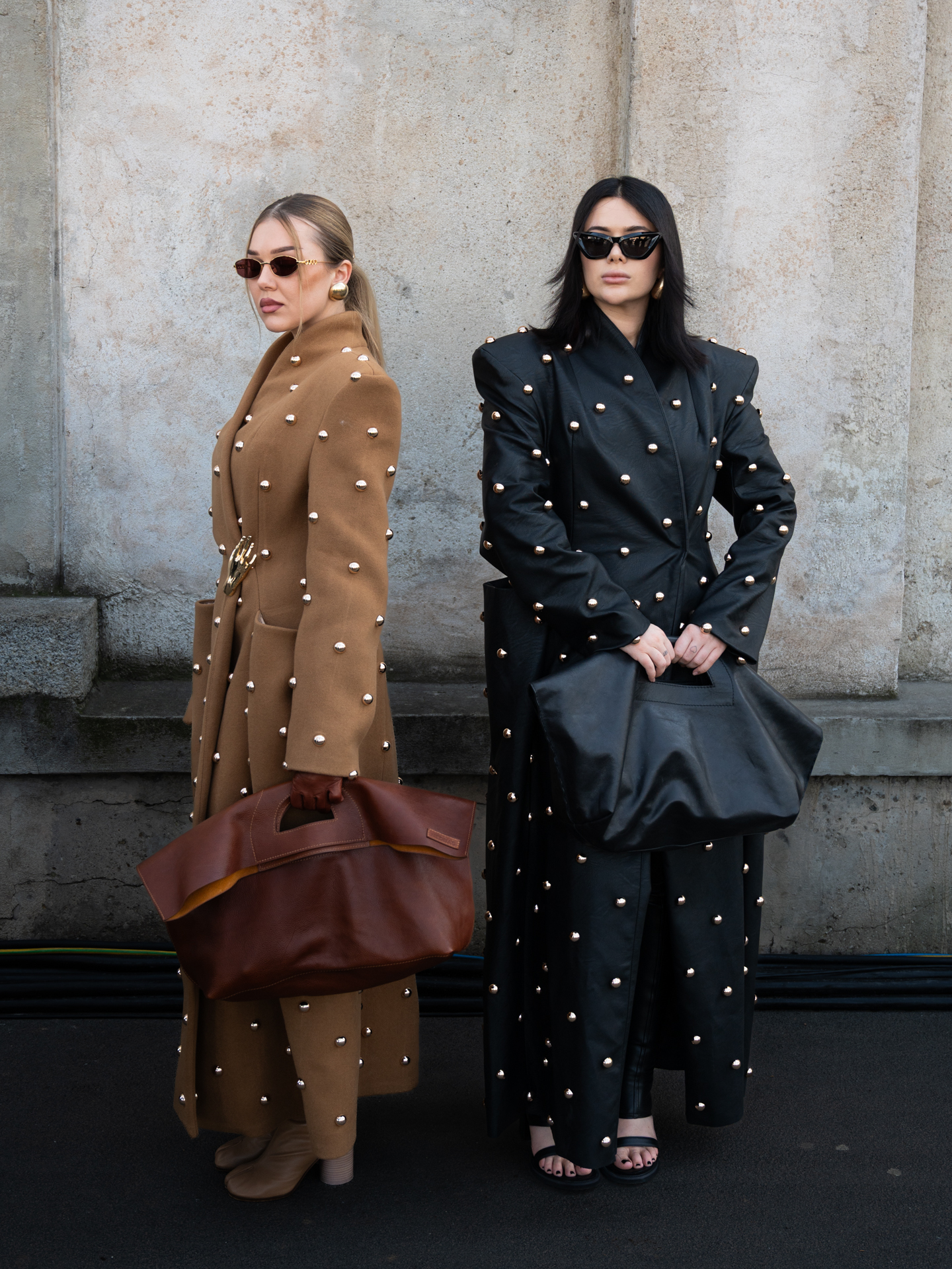 street style alla sfilata di Prada